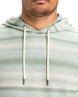 The Quiksilver Mens Great Otway Hoodie in Abbey Stone