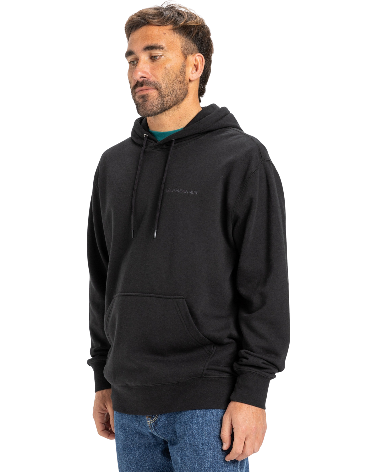Salt Water Hoodie in Black