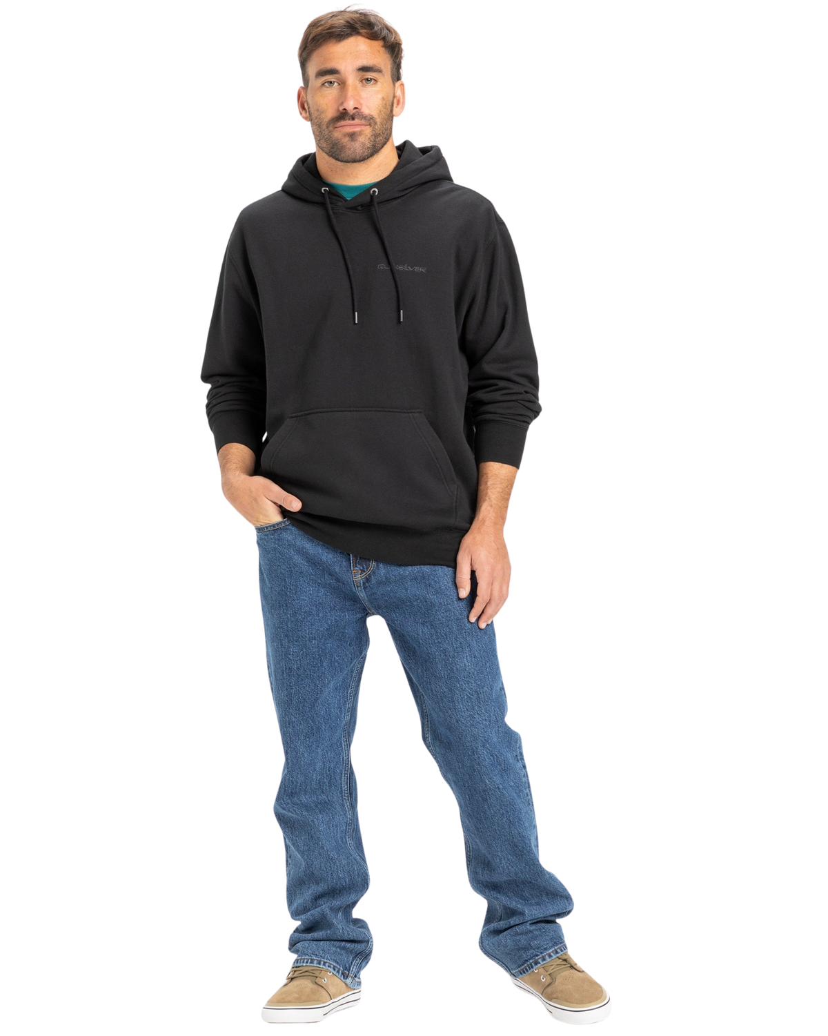 Salt Water Hoodie in Black