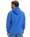 The Quiksilver Mens Salt Water Zip Hoodie in Nebulas Blue