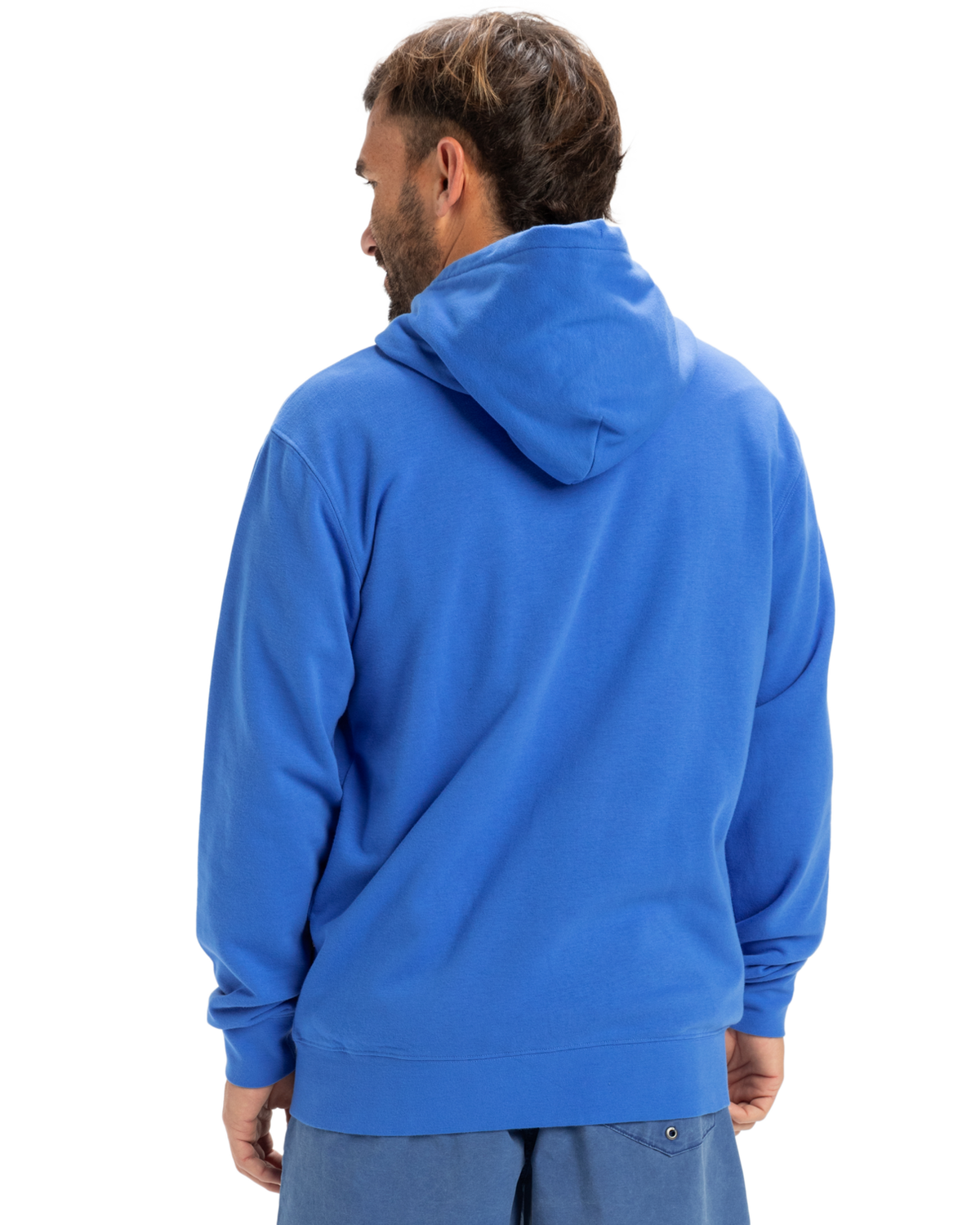 The Quiksilver Mens Salt Water Zip Hoodie in Nebulas Blue