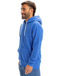 The Quiksilver Mens Salt Water Zip Hoodie in Nebulas Blue