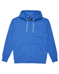 The Quiksilver Mens Salt Water Zip Hoodie in Nebulas Blue