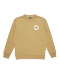 The Quiksilver Mens Graphic Mix Crew Sweatshirt in Aloe
