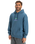 The Quiksilver Mens APOG Heritage Hoodie in Real Teal