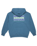 The Quiksilver Mens APOG Heritage Hoodie in Real Teal