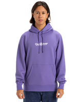 The Quiksilver Mens Fineline Hoodie in Dusted Peri