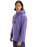 The Quiksilver Mens Fineline Hoodie in Dusted Peri