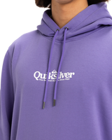 The Quiksilver Mens Fineline Hoodie in Dusted Peri