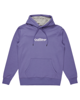 The Quiksilver Mens Fineline Hoodie in Dusted Peri