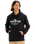 The Quiksilver Mens Typed Out Hoodie in Black