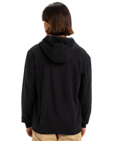 The Quiksilver Mens Typed Out Hoodie in Black