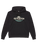 The Quiksilver Mens Typed Out Hoodie in Black