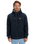 The Quiksilver Mens Cypress Keller Zip Hoodie in Dark Navy Heather