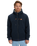 The Quiksilver Mens Cypress Keller Zip Hoodie in Dark Navy Heather