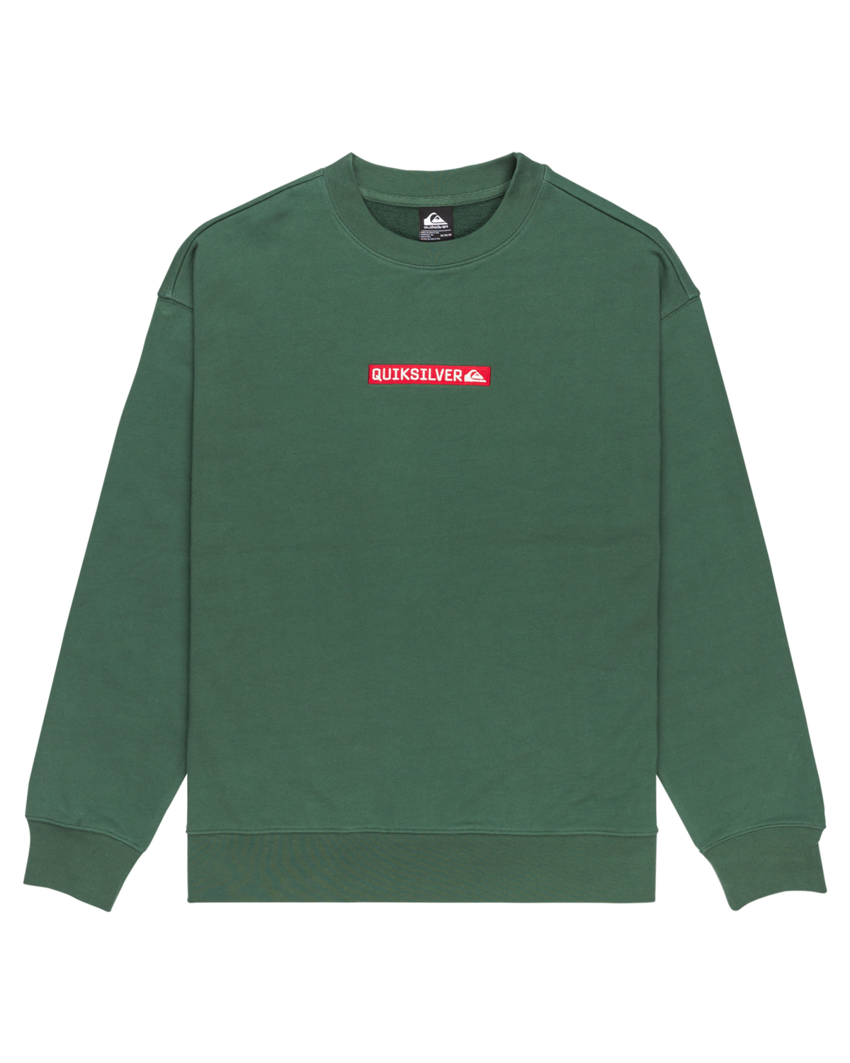 The Quiksilver Mens DNA Sweatshirt in Trekking Green