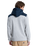 The Quiksilver Mens Keller Block Zip Hoodie in Dark Navy