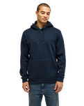 The Quiksilver Mens Keller Hoodie in Dark Navy Heather
