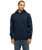 The Quiksilver Mens Keller Hoodie in Dark Navy Heather