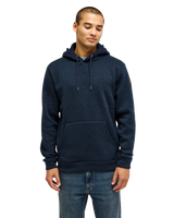 The Quiksilver Mens Keller Hoodie in Dark Navy Heather