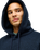 The Quiksilver Mens Keller Hoodie in Dark Navy Heather