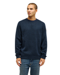 The Quiksilver Mens Keller Sweatshirt in Dark Navy Heather