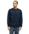 The Quiksilver Mens Keller Sweatshirt in Dark Navy Heather