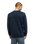 The Quiksilver Mens Keller Sweatshirt in Dark Navy Heather
