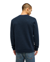 The Quiksilver Mens Keller Sweatshirt in Dark Navy Heather