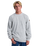The Quiksilver Mens Keller Sweatshirt in Light Grey Heather