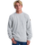 The Quiksilver Mens Keller Sweatshirt in Light Grey Heather