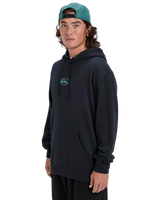 The Quiksilver Mens Salt Water Graphic Hoodie in Black