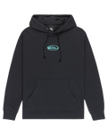 The Quiksilver Mens Salt Water Graphic Hoodie in Black