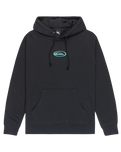 The Quiksilver Mens Salt Water Graphic Hoodie in Black