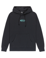 The Quiksilver Mens Salt Water Graphic Hoodie in Black