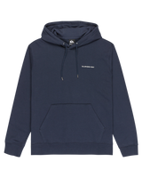 The Quiksilver Mens Graphic Hoodie in Dark Navy