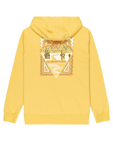 The Quiksilver Mens Graphic Hoodie in Rattan