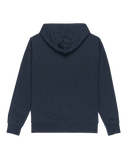 The Quiksilver Mens Chest Logo Zip Hoodie in Dark Navy