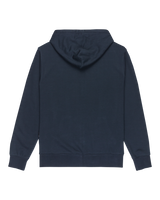 The Quiksilver Mens Chest Logo Zip Hoodie in Dark Navy