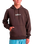 Fineline Hoodie in Chocolate Brown