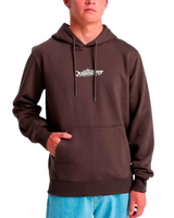 Fineline Hoodie in Chocolate Brown