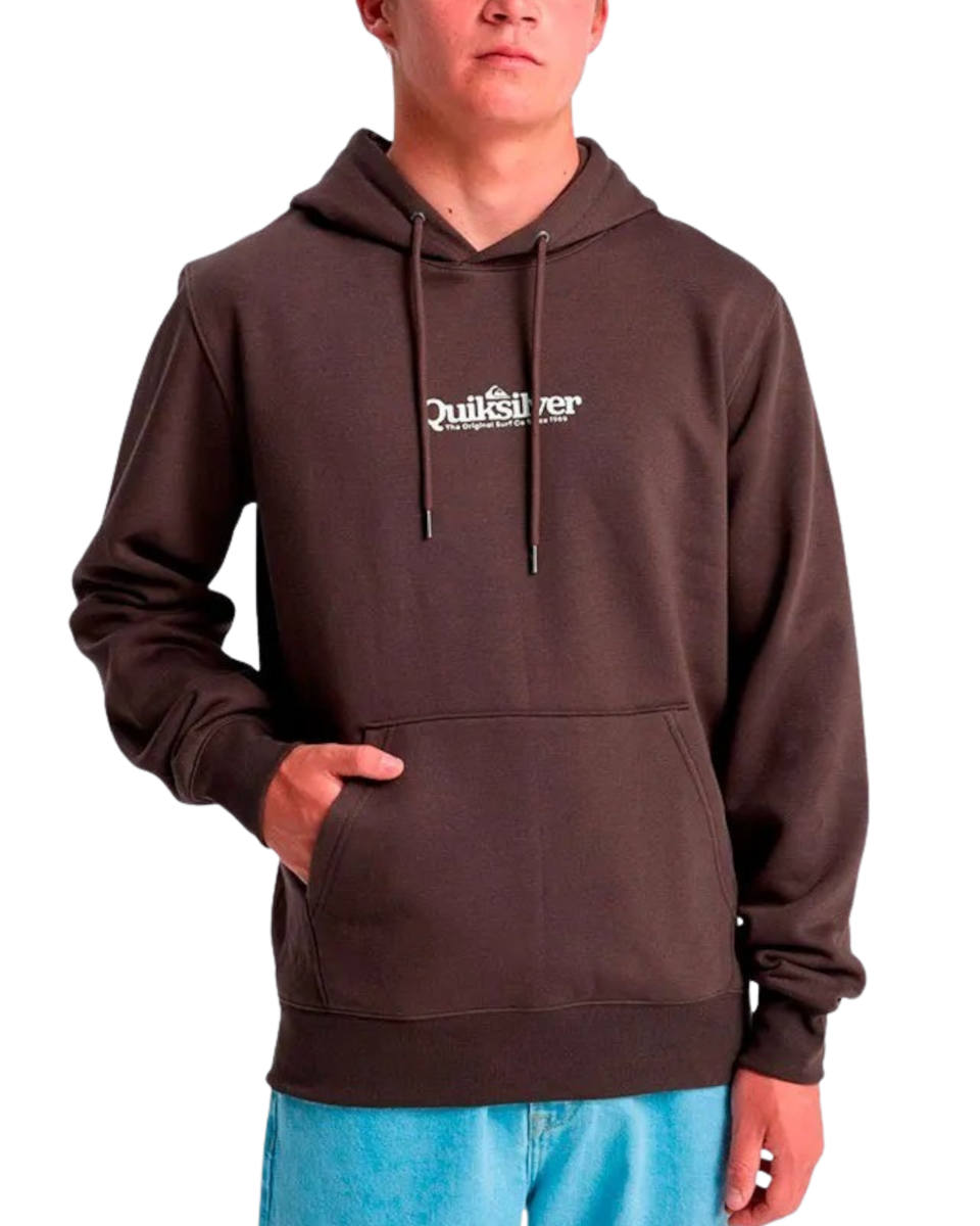 Fineline Hoodie in Chocolate Brown