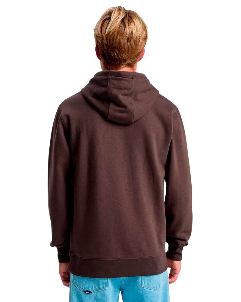 Fineline Hoodie in Chocolate Brown