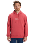 The Quiksilver Mens Fineline Hoodie in Mustard