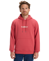 The Quiksilver Mens Fineline Hoodie in Mustard