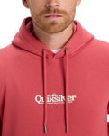 The Quiksilver Mens Fineline Hoodie in Mustard