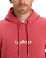 The Quiksilver Mens Fineline Hoodie in Mustard