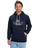 The Quiksilver Mens Classic Hoodie in Dark Navy