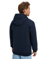 The Quiksilver Mens Classic Hoodie in Dark Navy