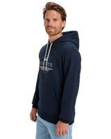 The Quiksilver Mens Classic Hoodie in Dark Navy